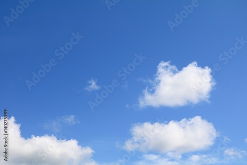 blue sky with  cloud bright beautiful  art of nature  and copy space for add text