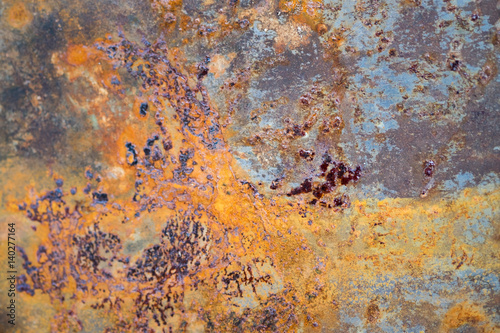 Rusty wall texture.