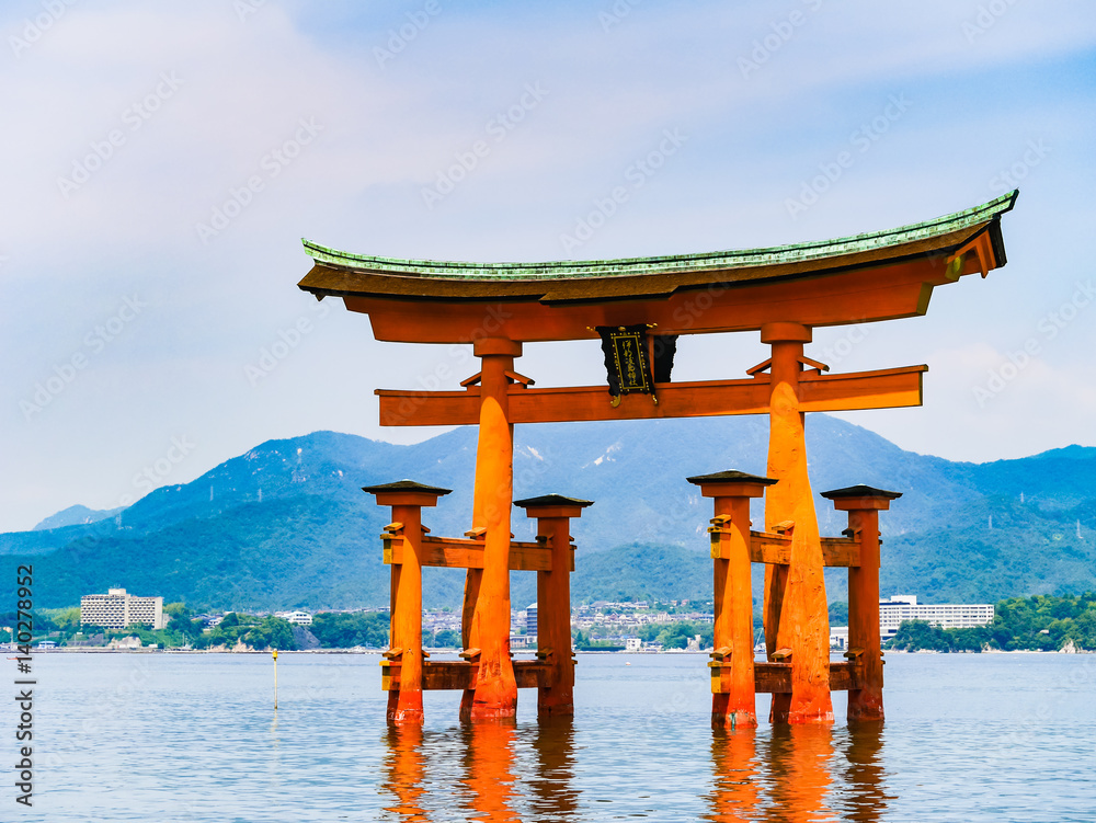 広島県 廿日市市 宮島 厳島神社 大鳥居