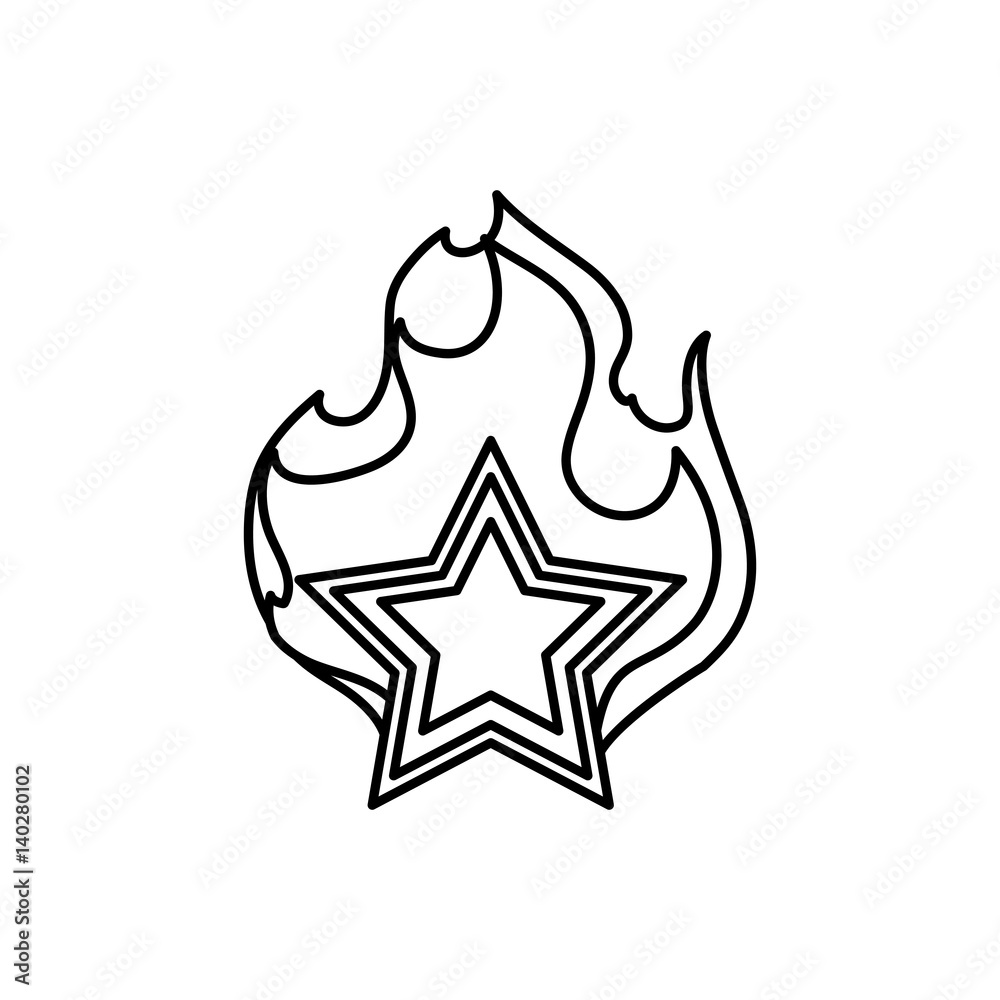 Star shape symbol icon vector illustration graphic design Star shape symbol icon vector illustration graphic design