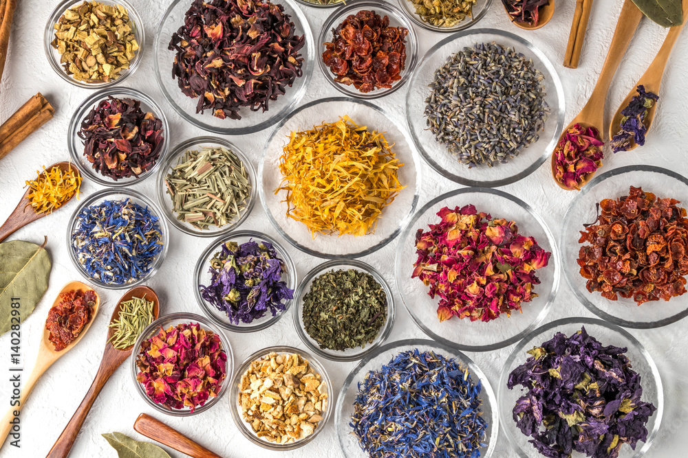 きれいになるハーブティー Colorful blend herb tea