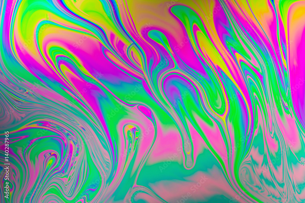 Beautiful multi color soap surface