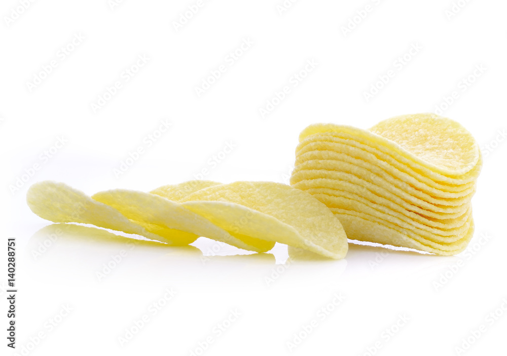 crackers on white background crackers on white background