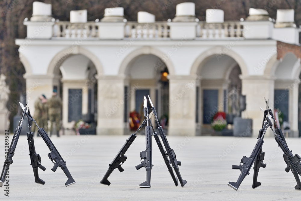 Obraz premium Tomb of the Unknown Soldier. Poland Warsaw