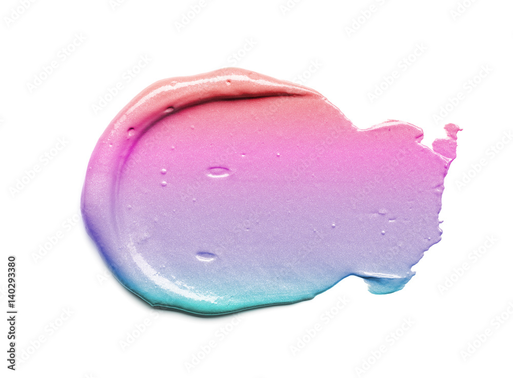 Gradient smear of paint or cream Gradient smear of paint or cream
