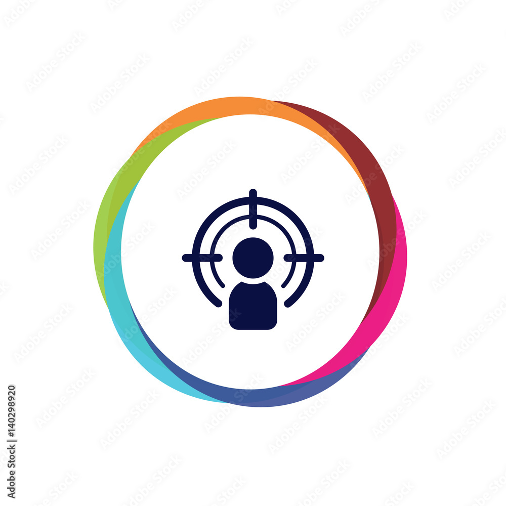 Abstract Multicolor App Button Abstract Multicolor App Button