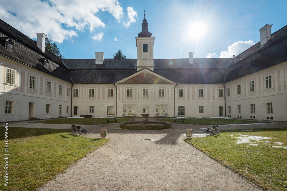 The manor House in Svaty Anton, Slovakia