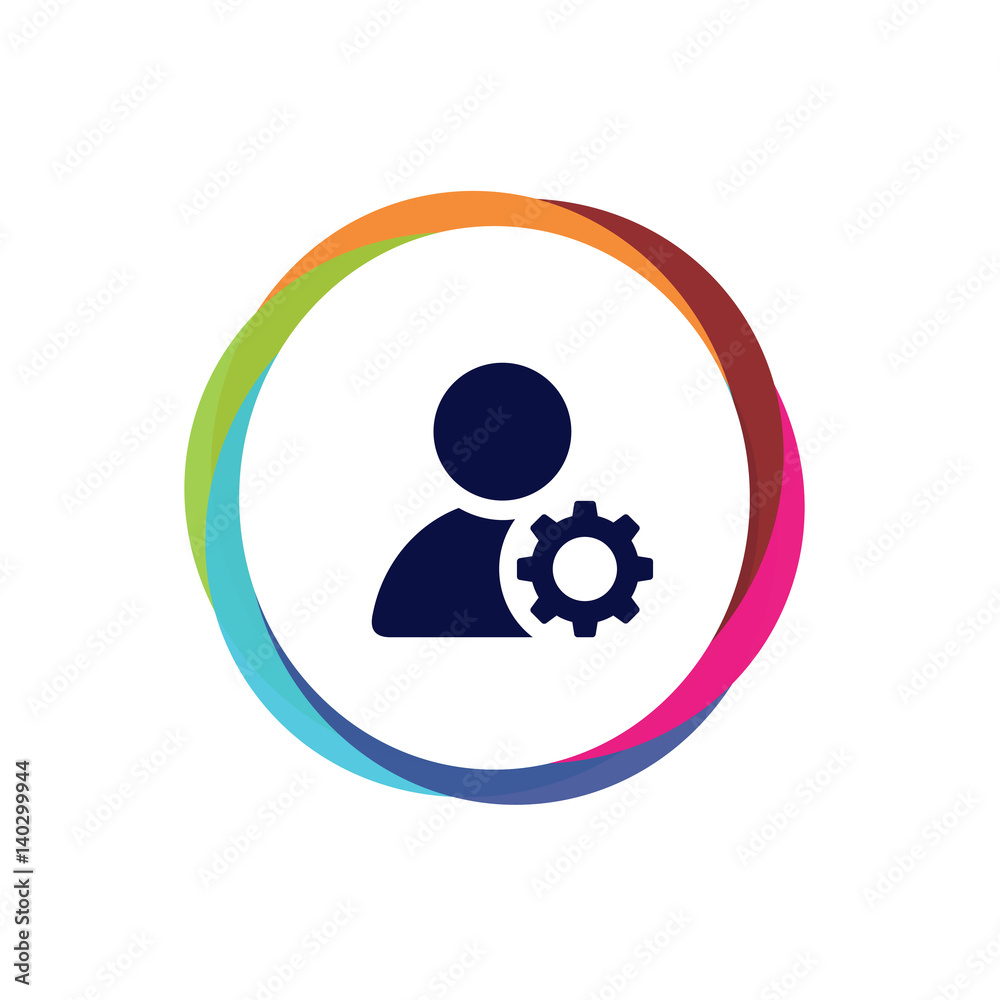 Abstract Multicolor App Button Abstract Multicolor App Button