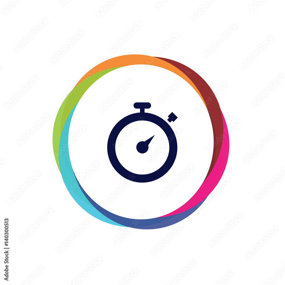 Abstract Multicolor App Button Abstract Multicolor App Button