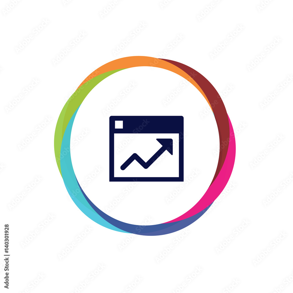 Abstract Multicolor App Button Abstract Multicolor App Button