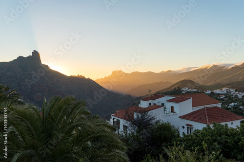 Sunset in Tejeda, Gran Canaria, Canary Islands, Spain © kelifamily