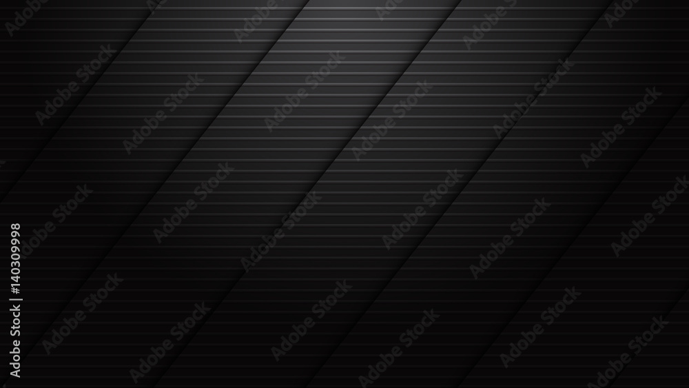 Black metal vector background.Abstrack wallpaper light and shadow.