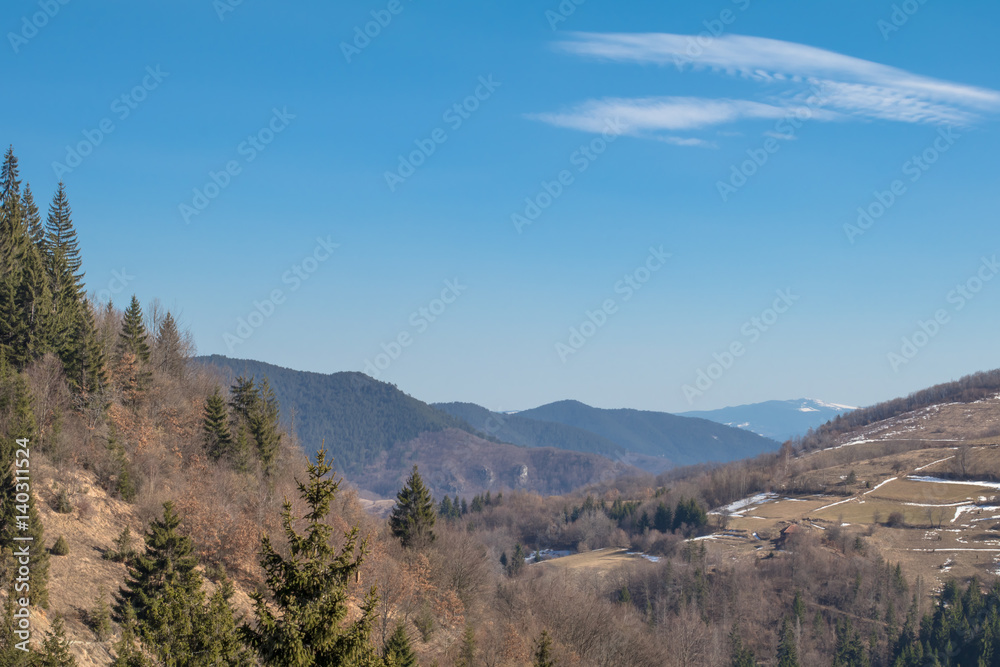 Scenic Mountain Balkans Serbia landscape
