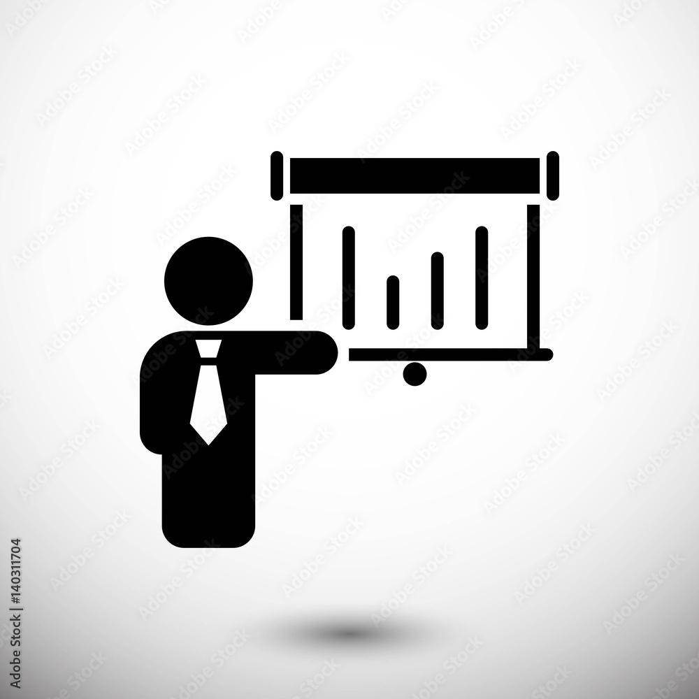 Man icon stock vector illustration flat design Man icon stock vector illustration flat design