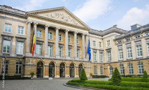 Belgian Parliament in Brussels