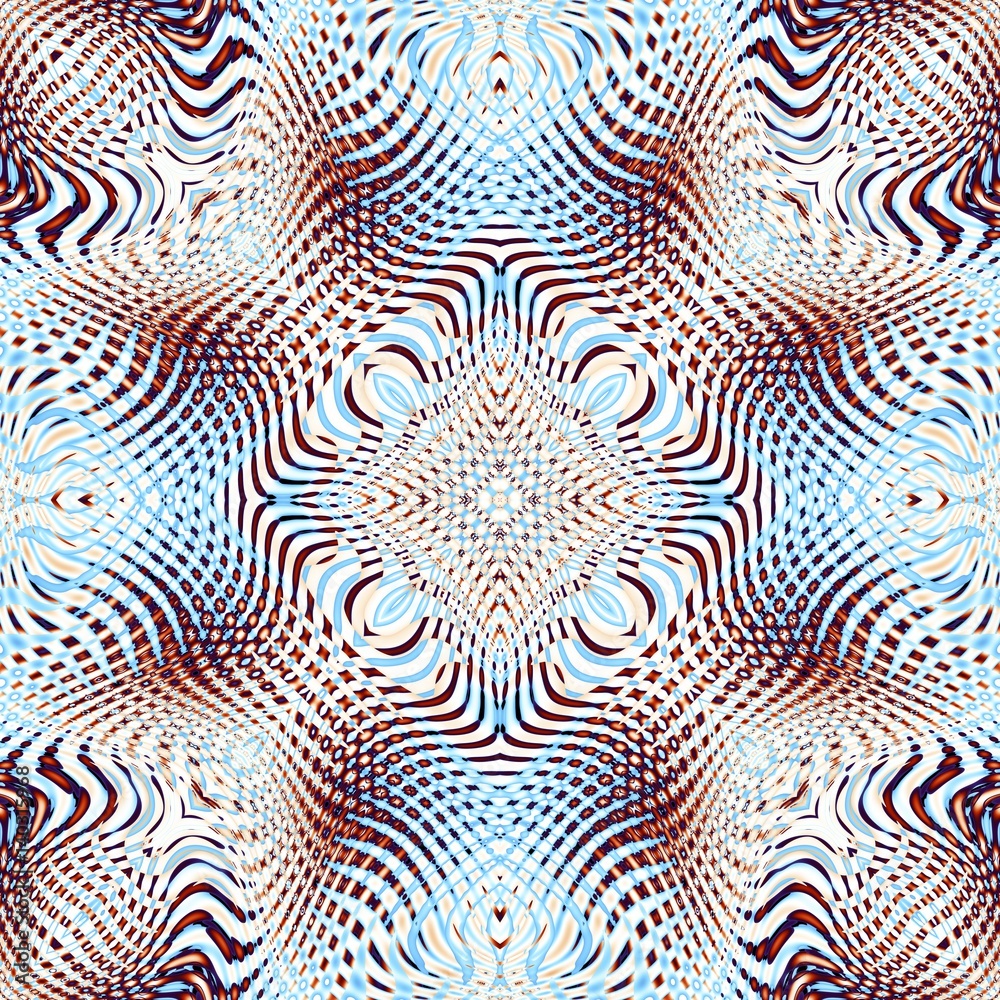 Abstract symmetric pattern Abstract symmetric pattern