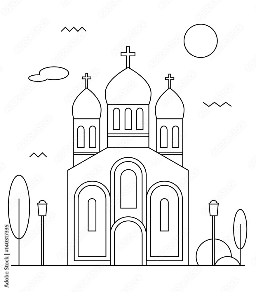 Orthodox church icon