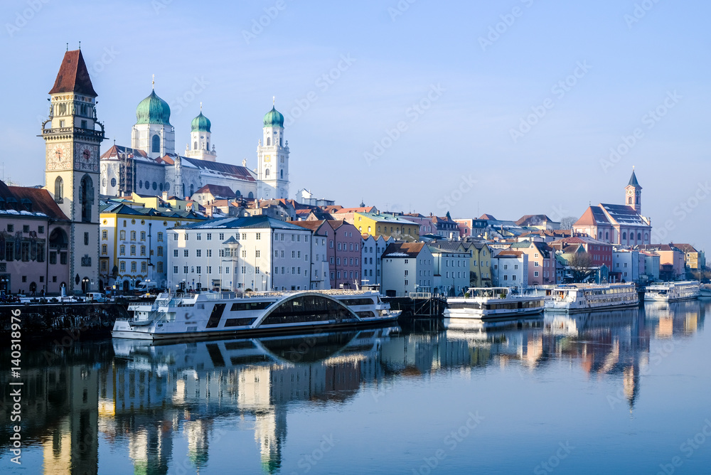 passau - bavaria - old town