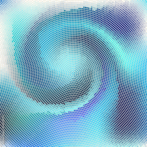 Vector background bends. Blue Quarks in the form of a whirlwind, for Websites, business cards, postcards, interior design. swirls