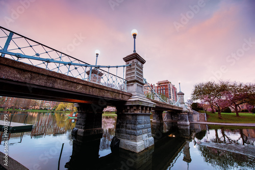 Boston Public Garden in Spring