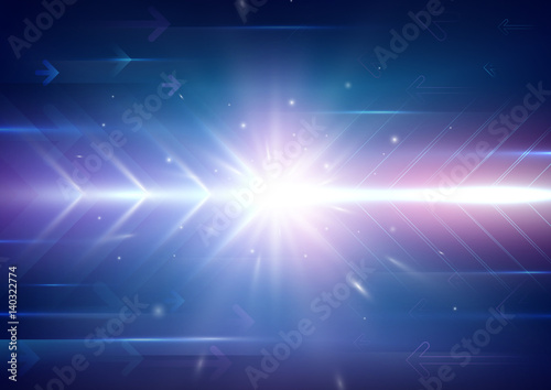 Abstract arrows technology digital hi tech concept background