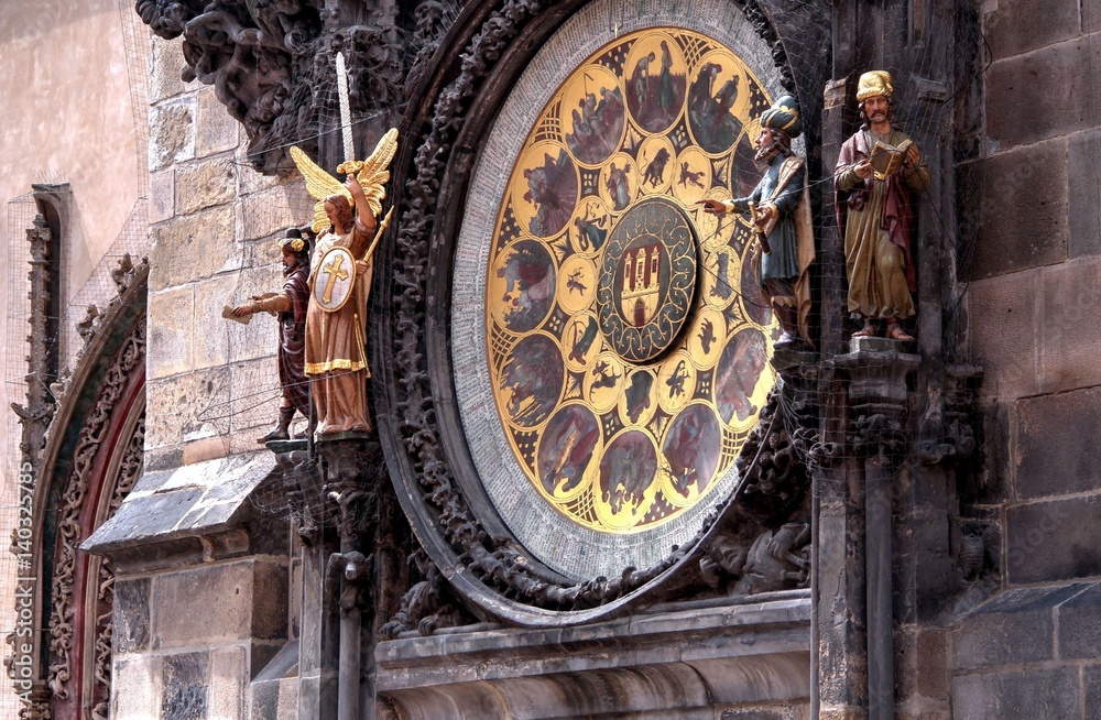 a view on czech daily life on a clear day