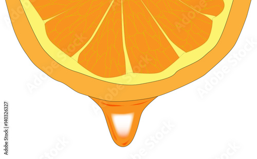 Orange Juice Drop