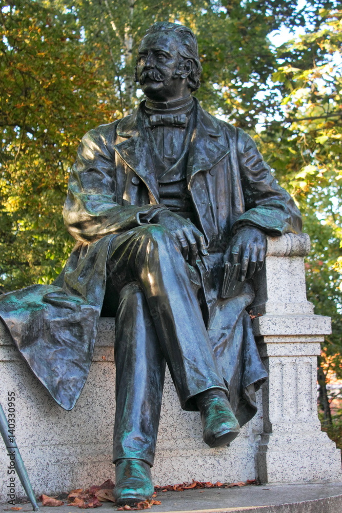 Fototapeta premium Neuruppin, Theodor Fontane