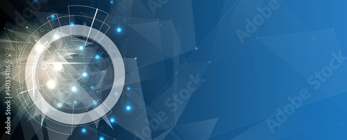 abstract futuristic fade computer technology business background