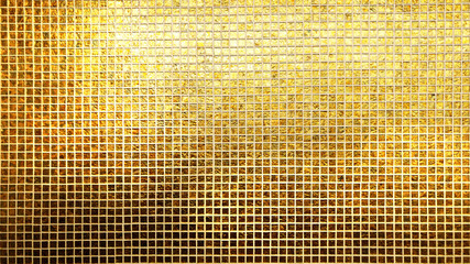 golden tiles pattern
