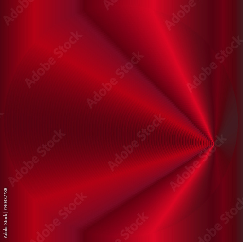 Red Fabric Background