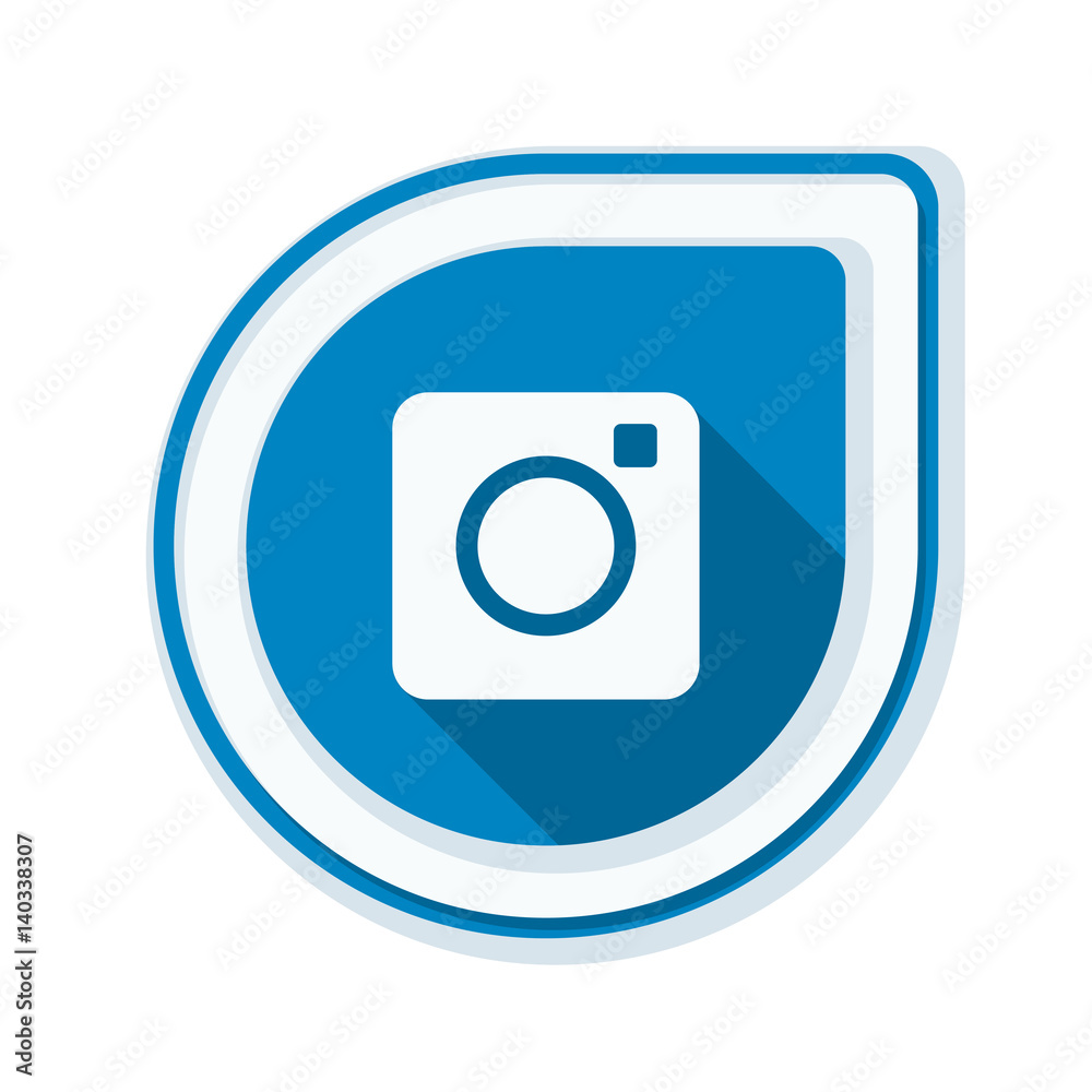 Photo Camera button illustration Photo Camera button illustration