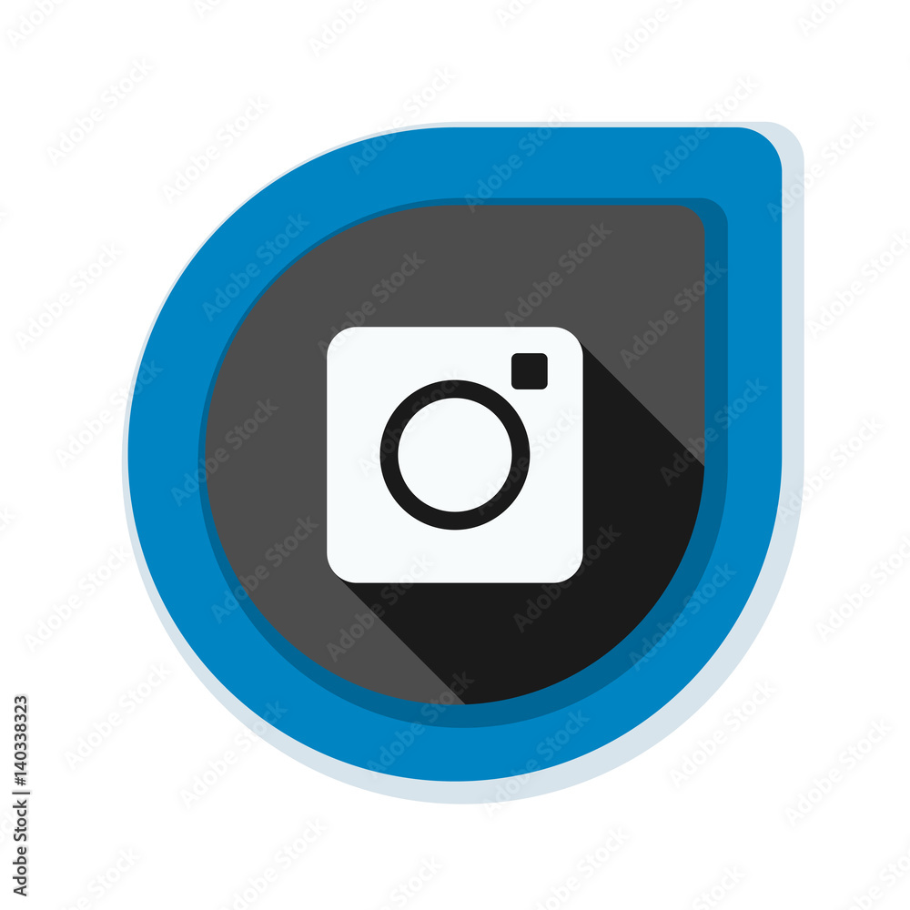 Photo Camera button illustration Photo Camera button illustration