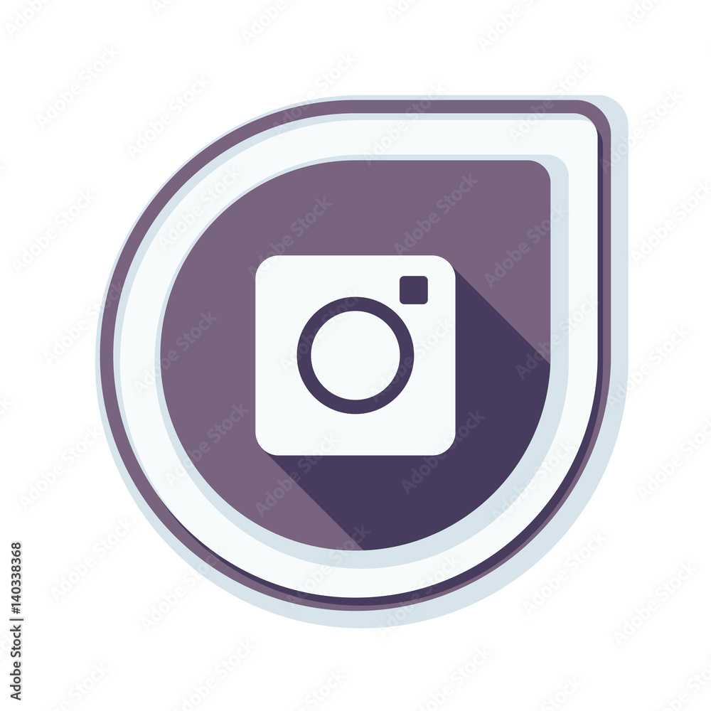 Photo Camera button illustration Photo Camera button illustration