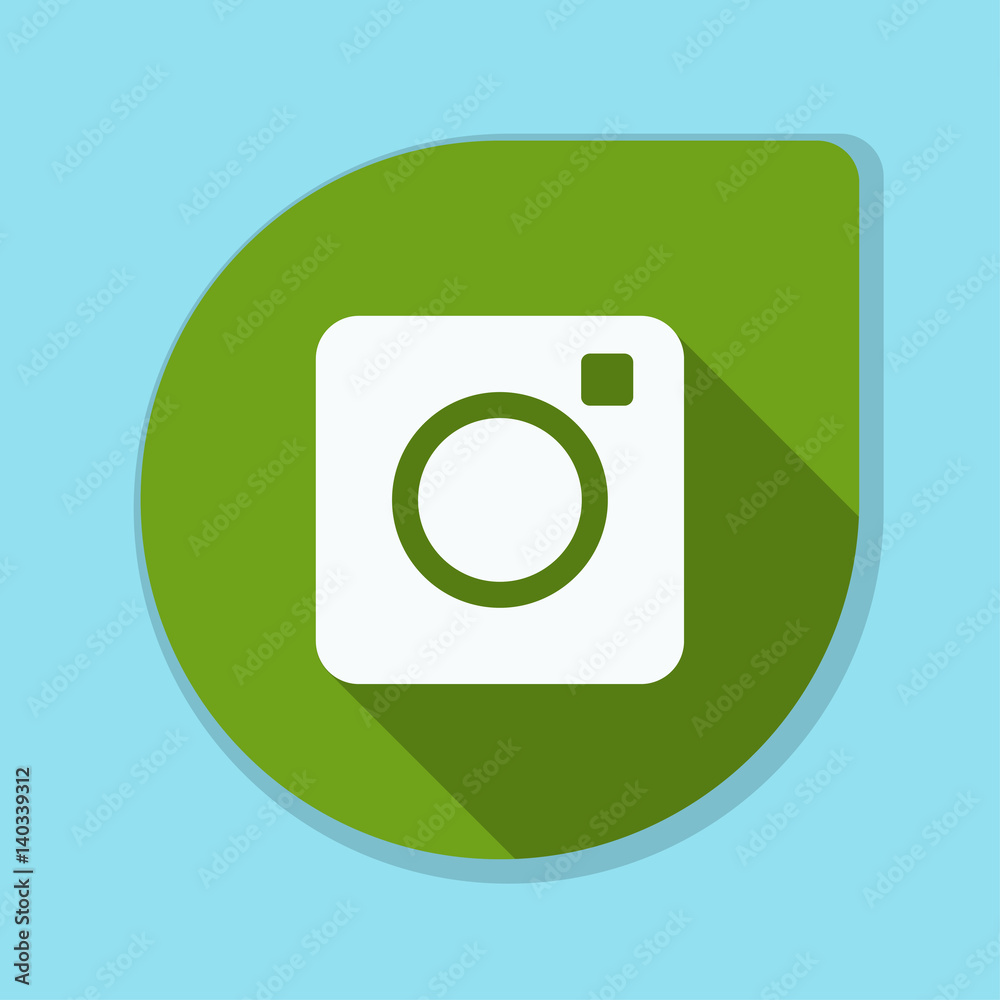 Photo Camera button illustration Photo Camera button illustration