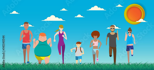 Everybody can run avatar and vector set