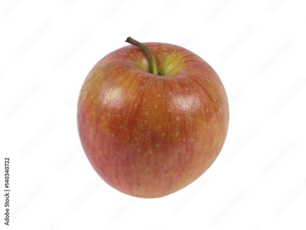 Red apple on white isolated background Red apple on white isolated background