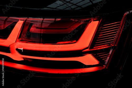 Rear light of a car