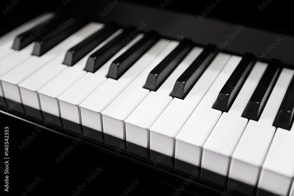 Piano and Piano keyboard