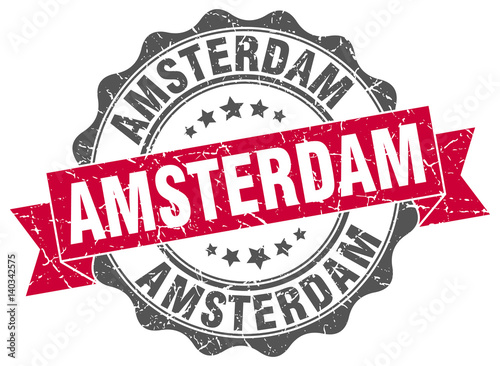 Amsterdam round ribbon seal