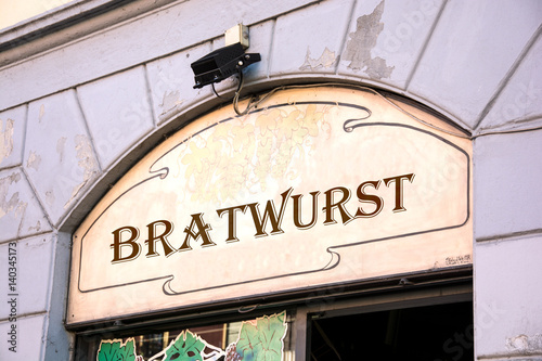 Schild 214 - Bratwurst © Thomas Reimer