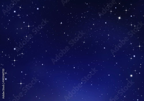 Fototapeta Naklejka Na Ścianę i Meble -  beautiful background of the night sky with stars