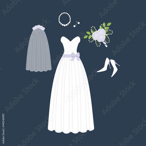 Bride weddig dress