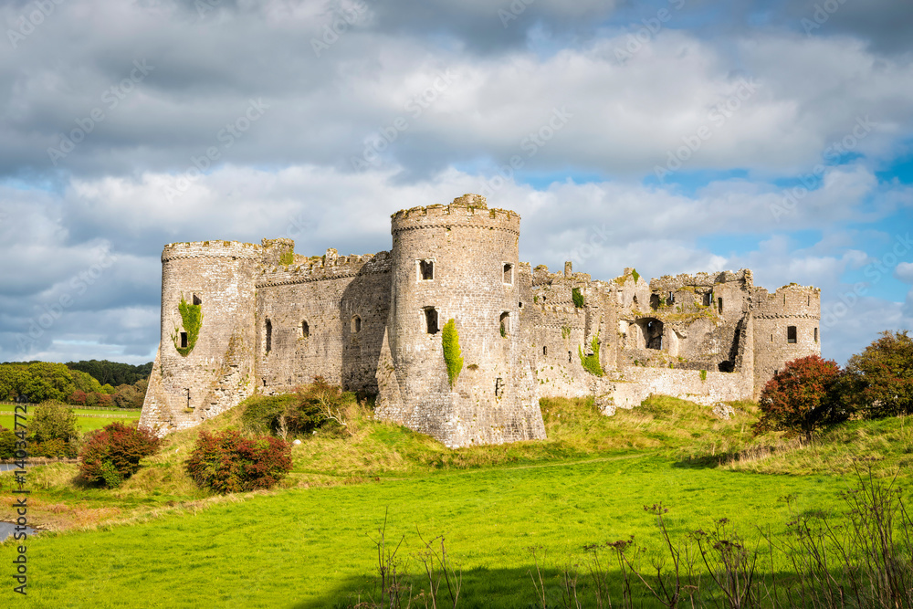 Carew castle in Wales