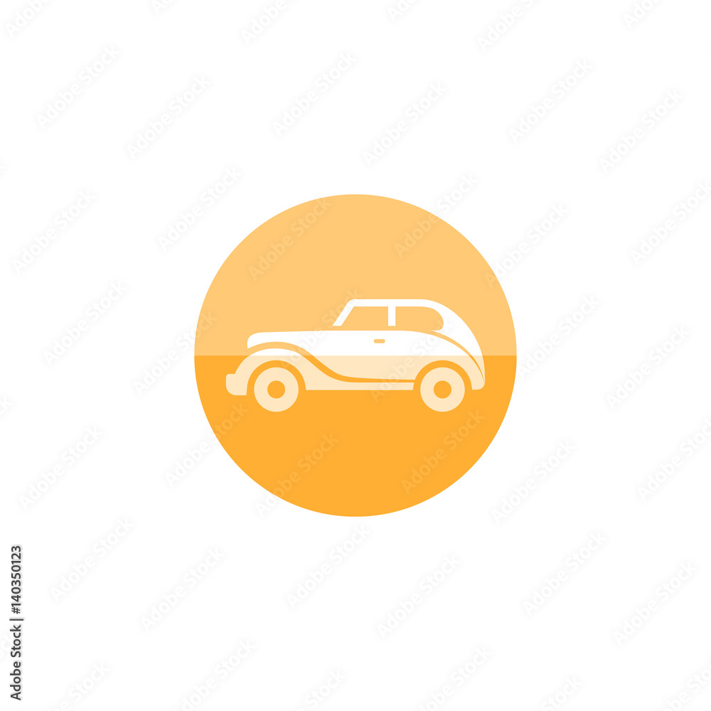 Circle icon - Vintage car