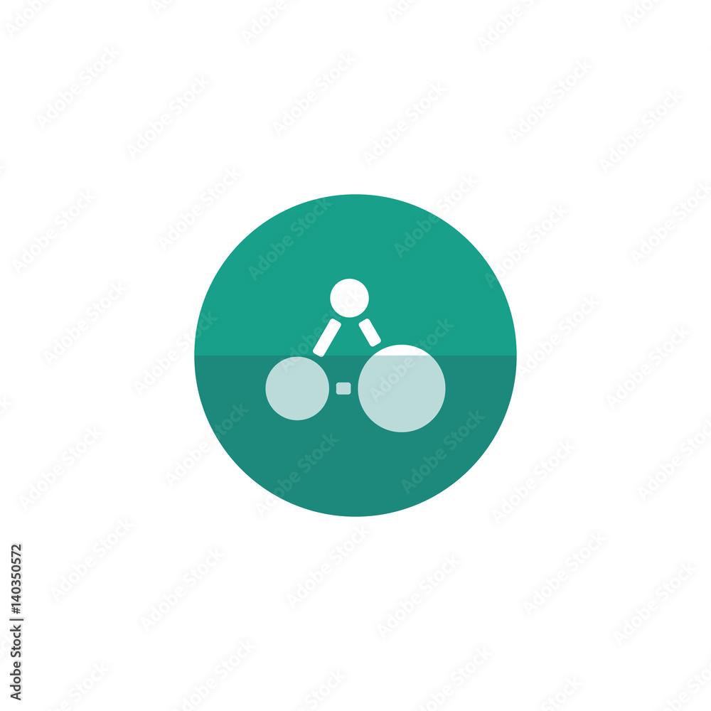 Circle icon - Connected dots Circle icon - Connected dots
