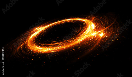 Glow effect. Glint galaxy. Abstract rotational universe. Power energy. Glare tape. Luminous ring. Neon lights cosmic abstract frame. Magic design round frame. Swirl trail effect. Elegant style.