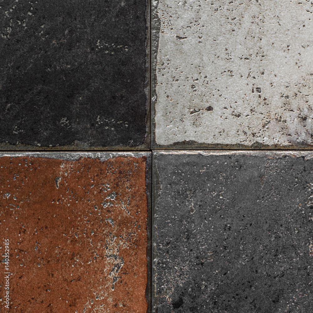 Fototapeta premium Tile, vintage weathered pattern