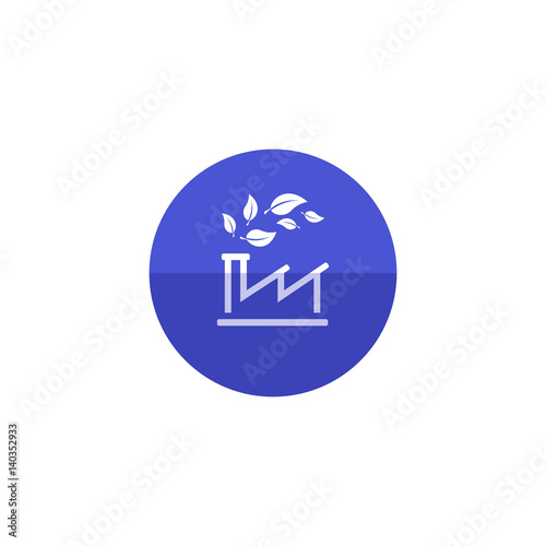 Free Download Circle icon - Green factory - GFXLoad