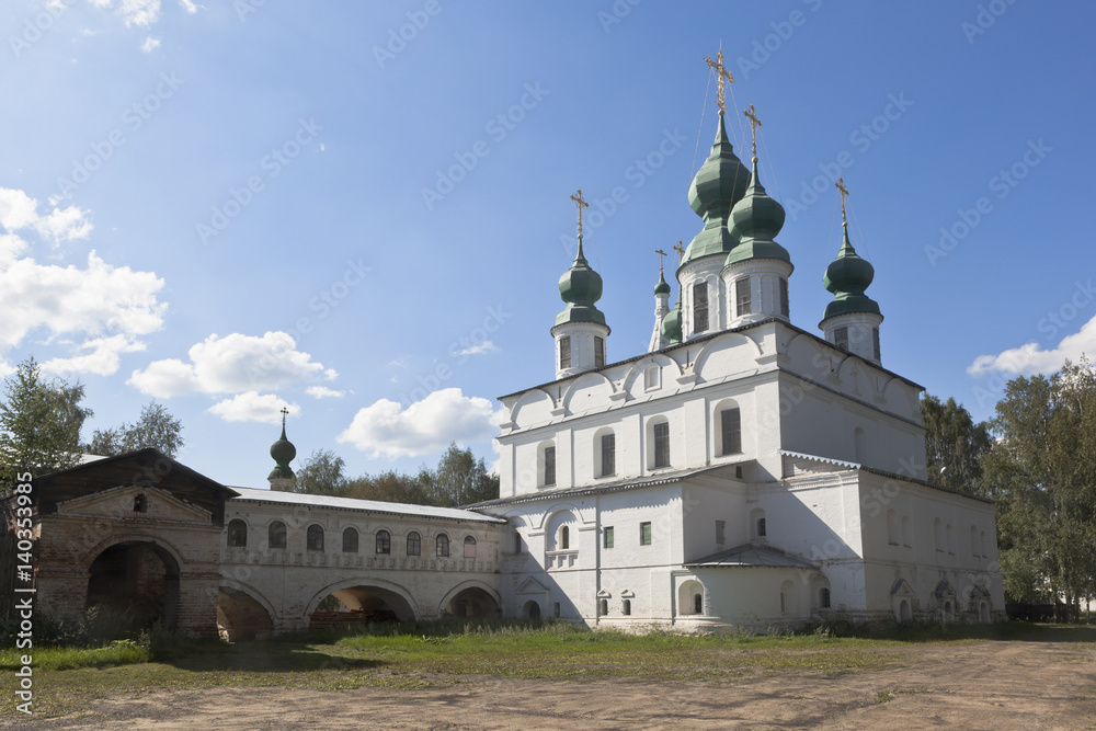 Church of Michael the Archangel in Michael the Archangel Monastery in Veliky Ustyug, Vologda Region, Russia